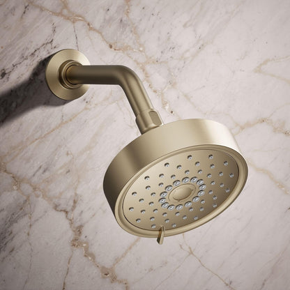 Kohler K-22170-G-BV Purist® 1.75 gpm multifunction showerhead Brushed Bronze