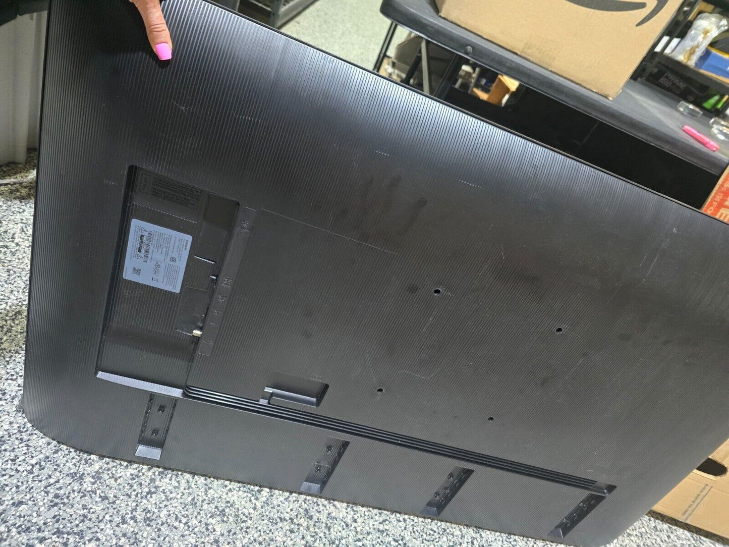 SAMSUNG 55-Inch Class Crystal UHD 4K DU7200 Series HDR Smart TV (For Parts Only)