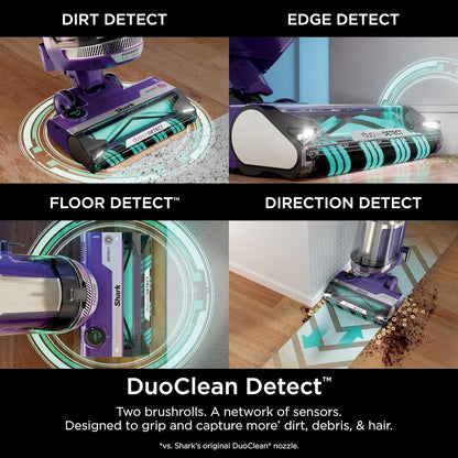 Shark - PowerDetect Upright Vacuum with DuoClean Detect Technology - AZ4002  NEW