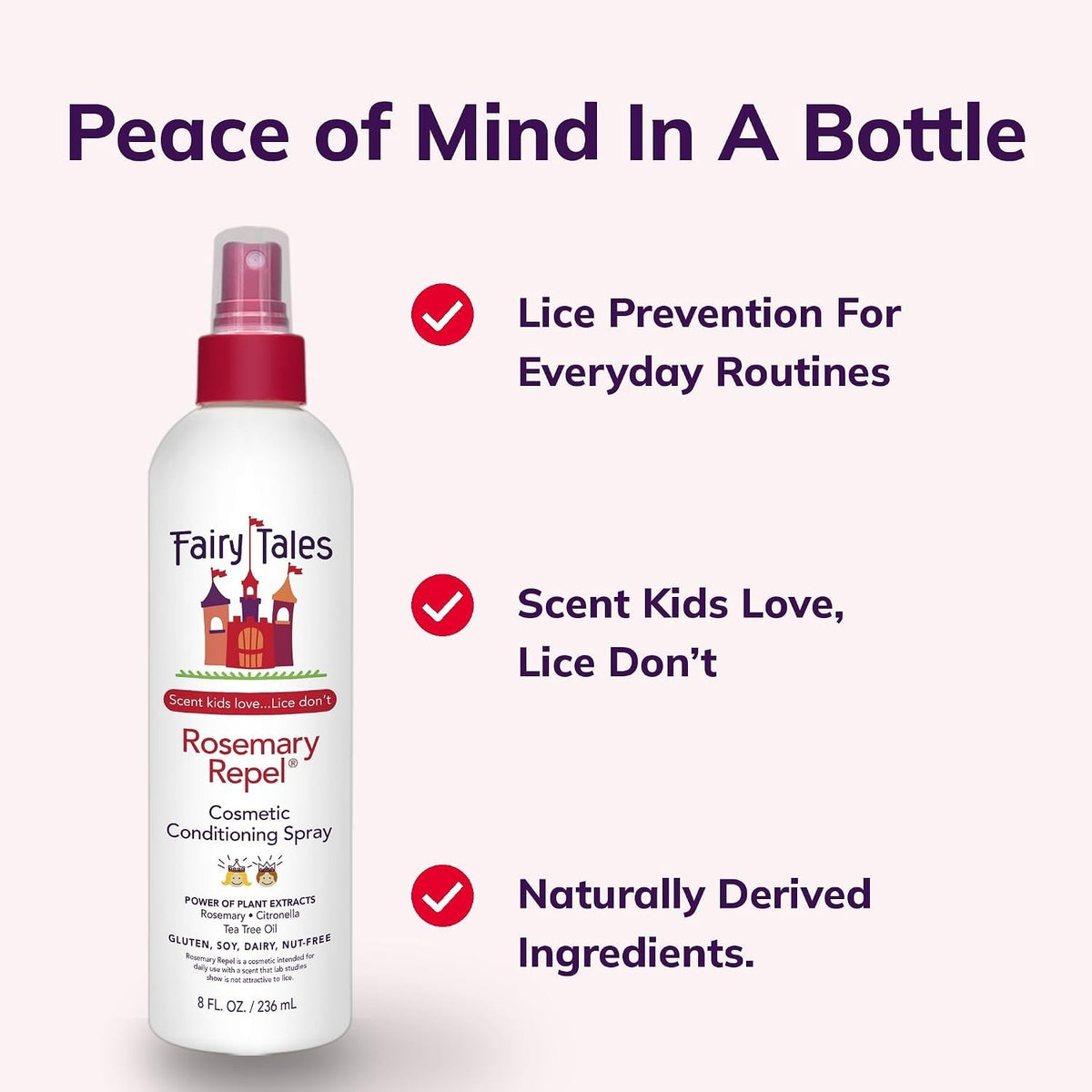 Fairy Tales Rosemary Repel Cosmetic Conditioning Spray 8 oz