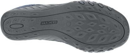 Skechers 23038 Breathe Easy Serendipity Sneakers Blue Relaxed Fit Air-Cooled