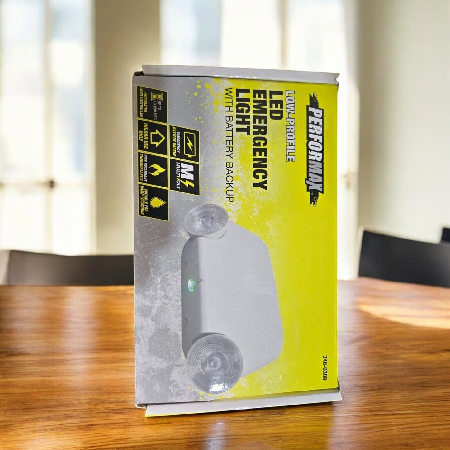 Performax Contractors Low-Profile Select LED Emergency Light Low Profile 2 Lamps