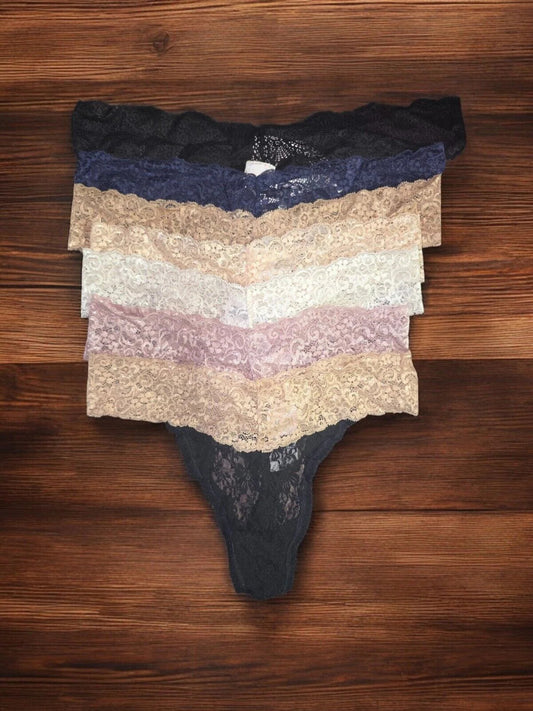 Soma Embraceable Allover Lace Thong