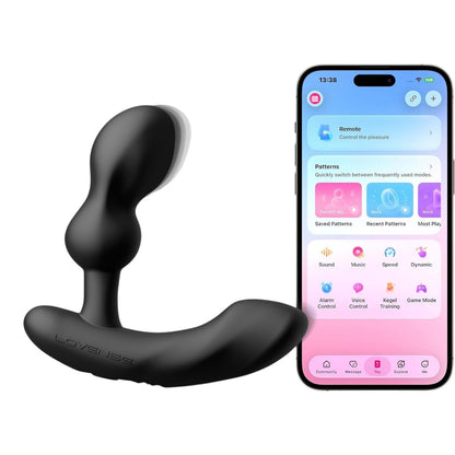 LOVENSE Edge 2 Prostate Massager Anal Vibrator Butt Plug Valentine Gift
