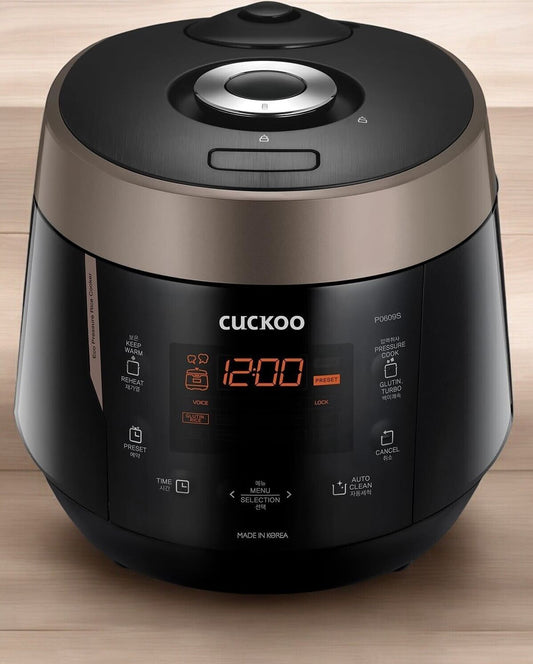 CUCKOO CRP-P1009SB 10Cup (Uncooked)/ 20Cup (Cooked) Heating Pressure Rice Cooker