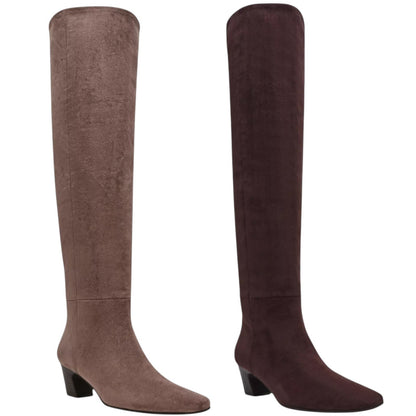 DV Dolce Vita Stryker Women’s Over The Knee Boots Mushroom or Brown