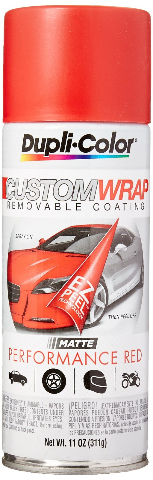 Dupli-Color ECWRC7957 Custom Wrap Matte Removable Automotive Paint – Performanc