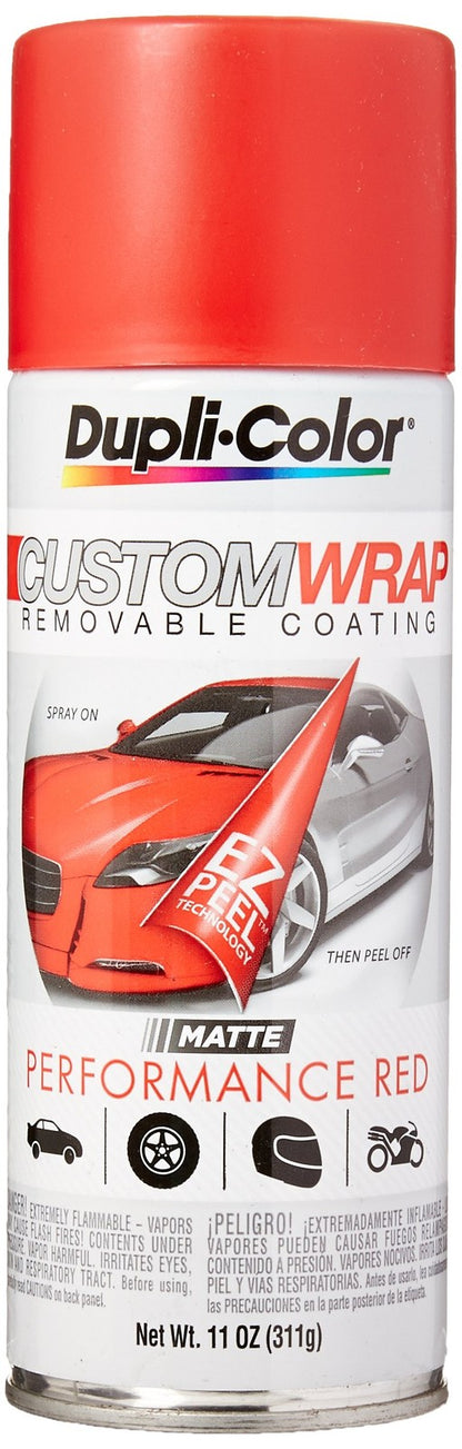 Dupli-Color ECWRC7957 Custom Wrap Matte Removable Automotive Paint – Performanc