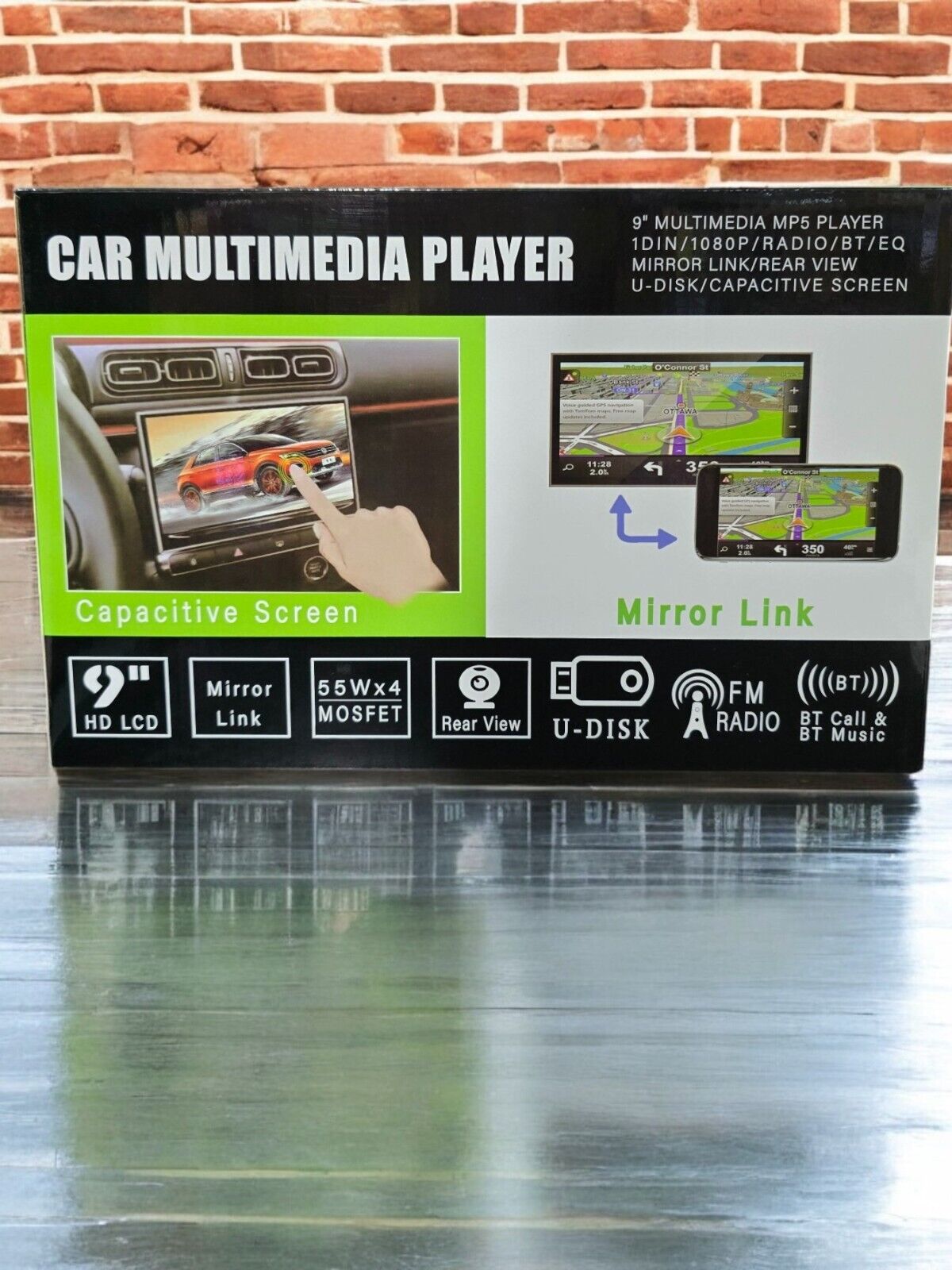 9" car multimedia player HD 1080 MP5