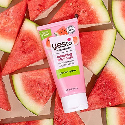 Yes To Watermelon Refreshing Jelly Mask, Quenching Lightweight Gel Mask That He