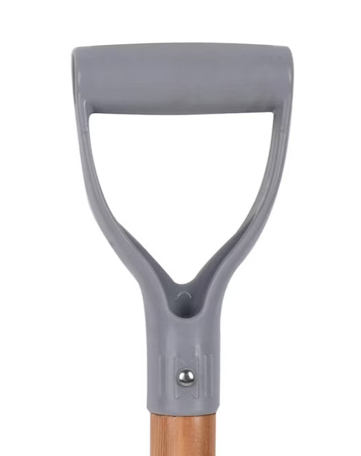 Project Source D-Handle Garden Shovel, Hardwood and Steel 19.75in 3351651