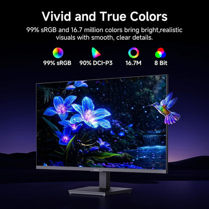 HORION 27 Inch Computer Monitor, FHD 144Hz Monitor | Eye Care，FreeSync/G-Sync