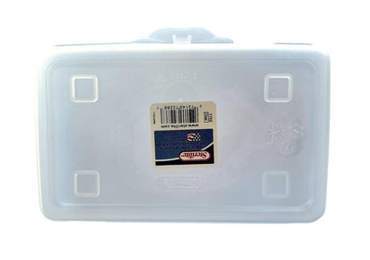Sterilite Pencil Box with Splash Tint Lid (Clear)