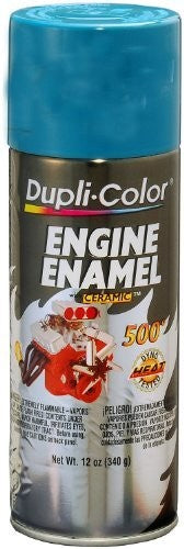 Dupli-Color DE1619 Ceramic Chrysler Green Engine Paint - 12 oz. Color: Chrysler