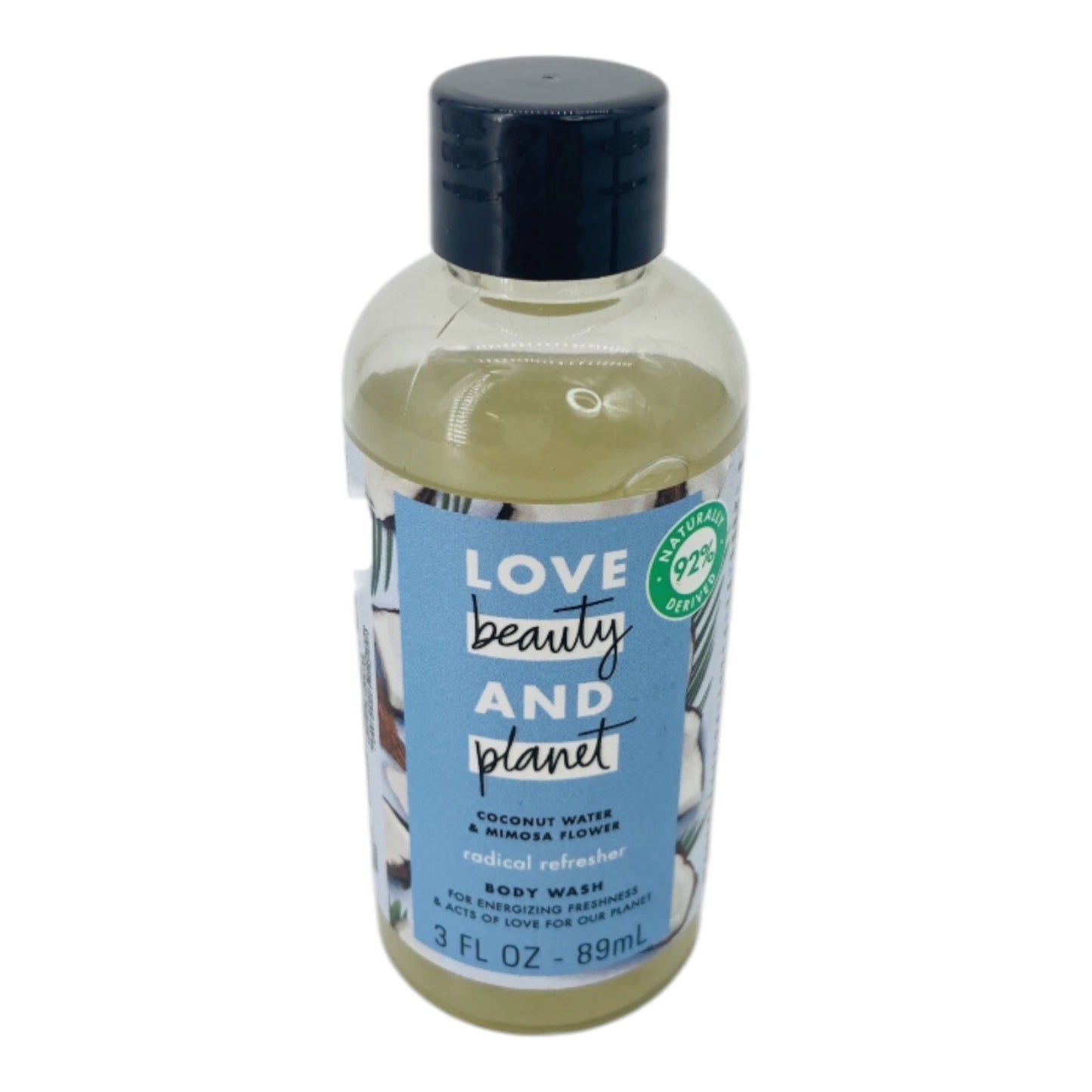 Love Beauty and Planet Coconut Water & Mimosa Flower Body Wash 3 oz