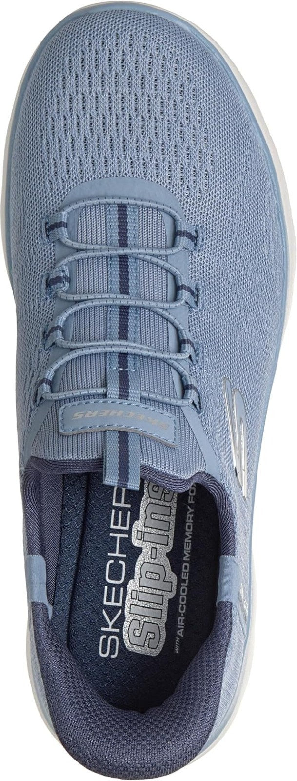 Skechers Women's Summits Dream Chaser Slip-On Sneakers - Color: Slate