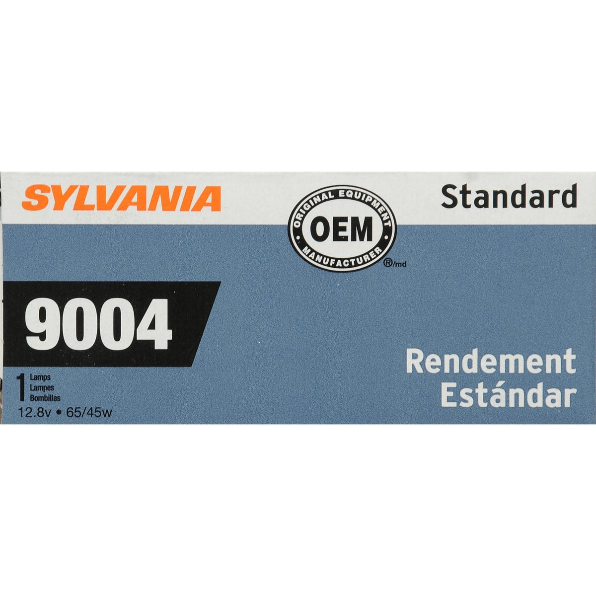 SYLVANIA 9004 Basic Halogen Headlight Bulb, (Pack of 10)