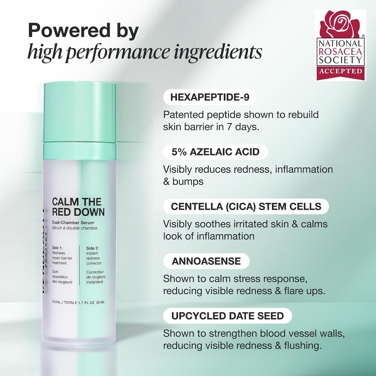 INNBEAUTY Project Calm the Red Down Dual Chamber Redness Treatment Serum NIB