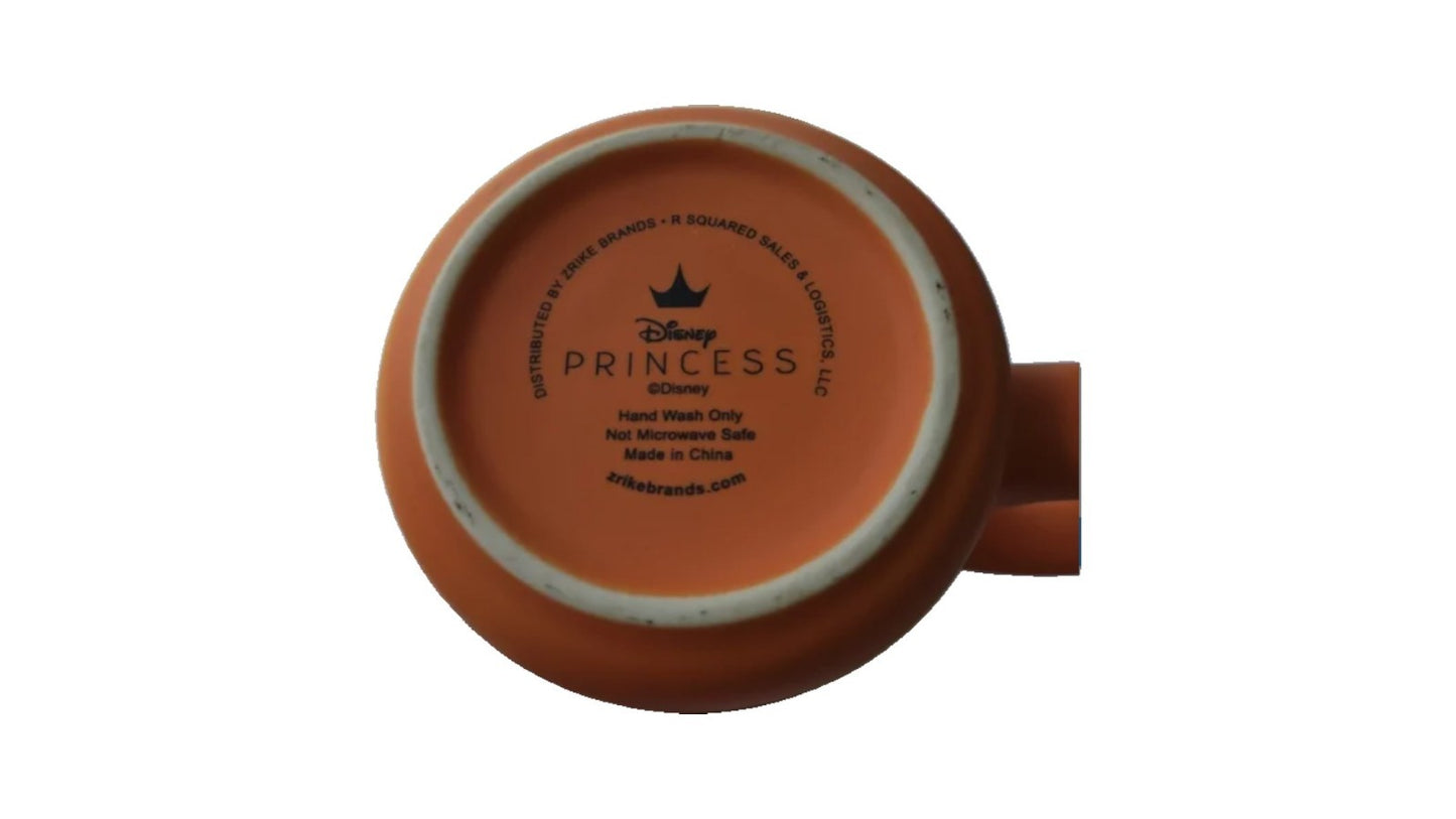 Disney Halloween Princess Soft Touch Mug Ariel, Snow White, Jasmine, Aurora