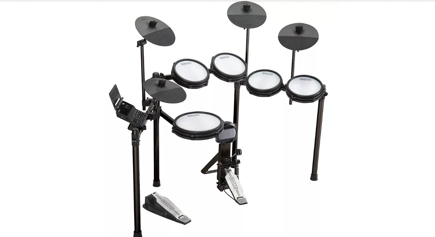 Simmons Titan 50 B-EX Expanded Electronic Drum Kit With Mesh Pads & Bluetooth