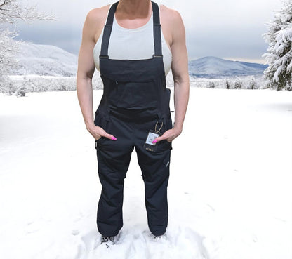 2026 Burton Women's Snow Pants Reserve Stretch Bib Pants Snowboard Pants 302661