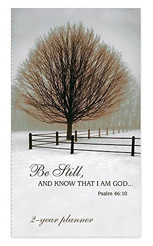 Faithfully Yours 2022-23 Christian Two-year Pocket Planner (Be Still)