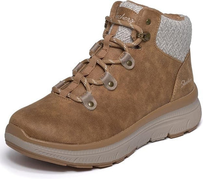 Women's Boots SKECHERS Summits Plus Boots - Birch Explorer, Charcoal or Chestnut