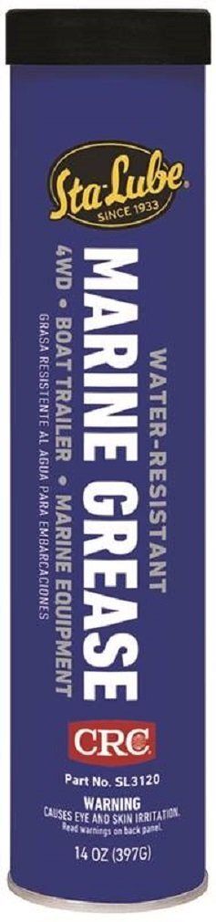 CRC SL3120 14-oz Multi-Purpose Marine Grease, Aluminum Complex