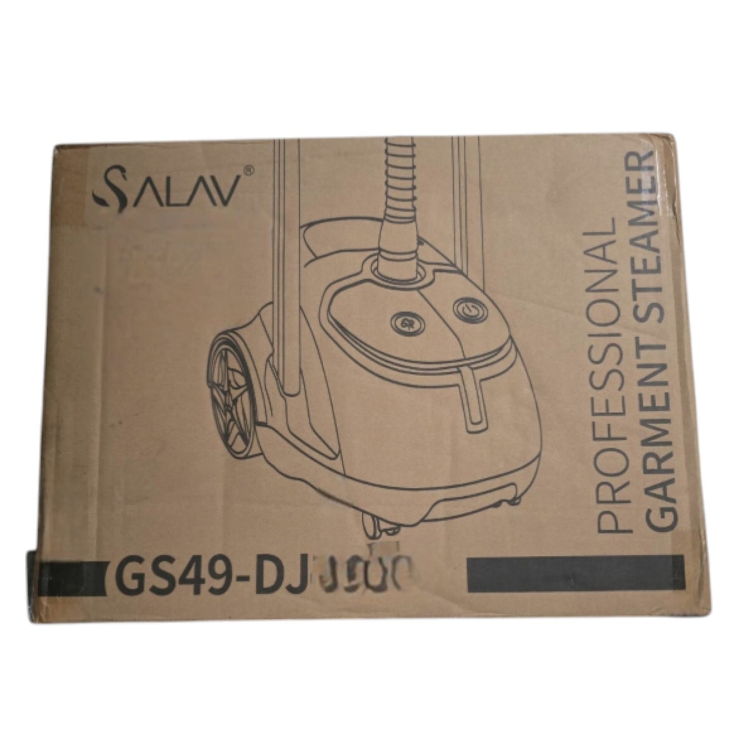 SALAV Limited Edition Professional Series Dual Bar Garment Steamer GS49-DJ White
