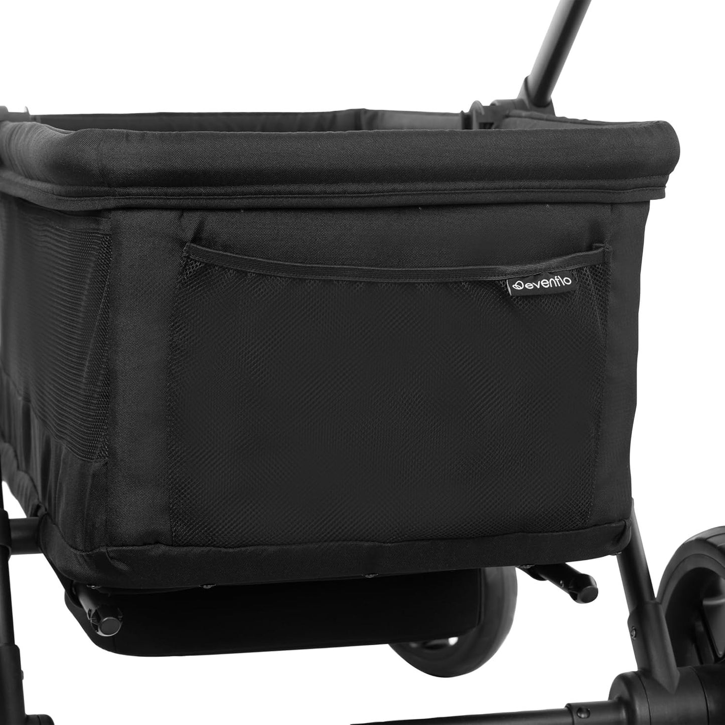 evenflo Omni Crew 3-in-1 Stroller Wagon, Licorice Black,  Fits upto Two Children