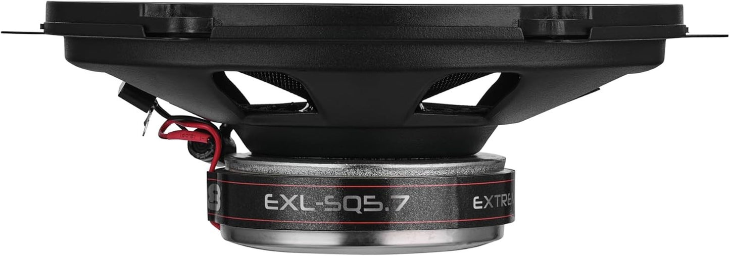 DS18 EXL-SQ5.7 5x7" 2-Way Coaxial 3-Ohm Speakers, EXL Series