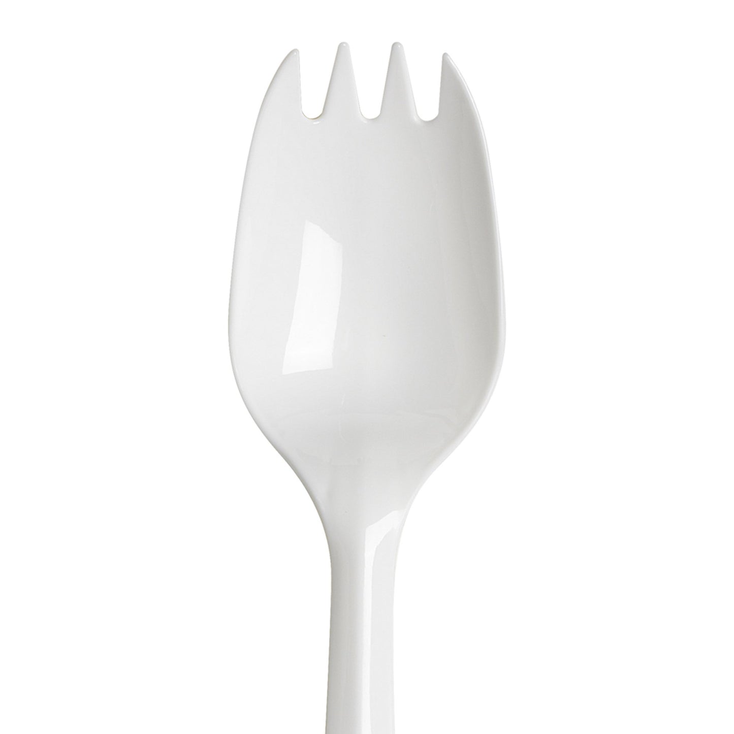 Dixie 5.75" Medium-Weight Polypropylene Plastic Spork by GP PRO (Georgia-Pacific), White, CMP21C, (Case of 1,000)