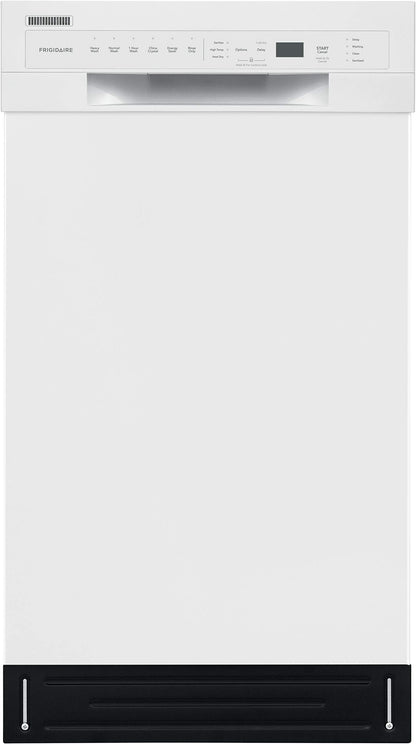 Frigidaire 18 in. ADA Compact Front Control Dishwasher with Dual Spray Arms, 52