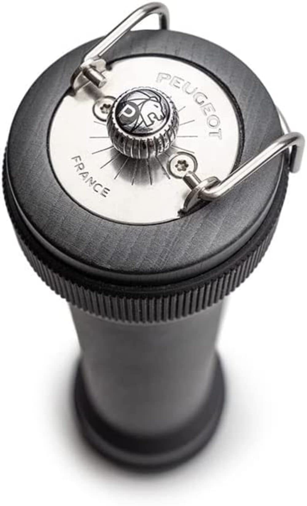 Peugeot Barbecue Wood Pepper Mill with built in light, Graphite, 12in