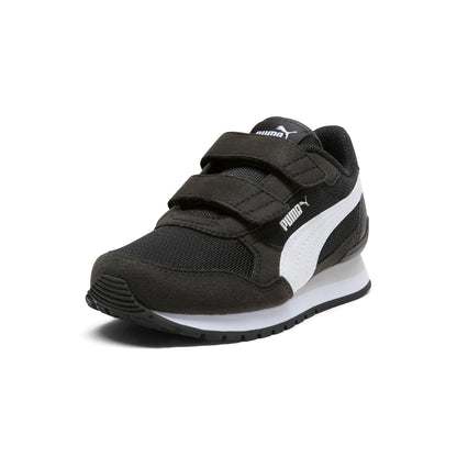 PUMA Unisex-Child St Runner Hook and Loop Sneaker