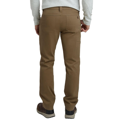 Men's Weatherproof 5 Pocket Utility Work Pants, Relaxed Fit Cotton Travel Pants