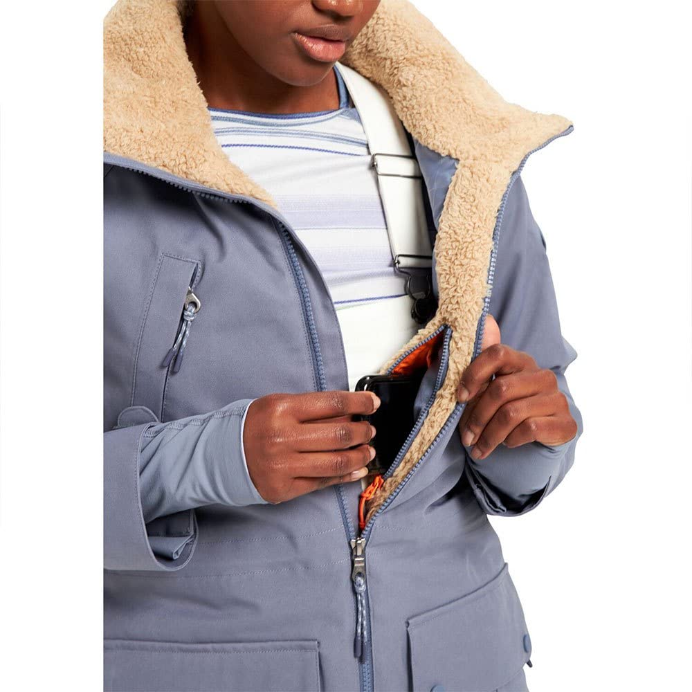 Burton Prowess Women's Snowboard Jacket 100% Polyester Long Sleeve NEW