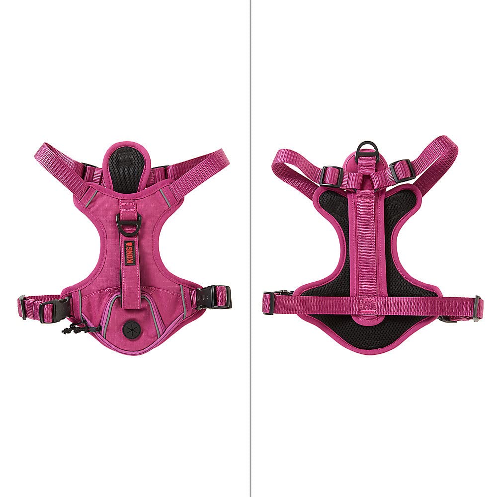 KONG Ultra Durable Waste Bag Harness (Small, Pink)
