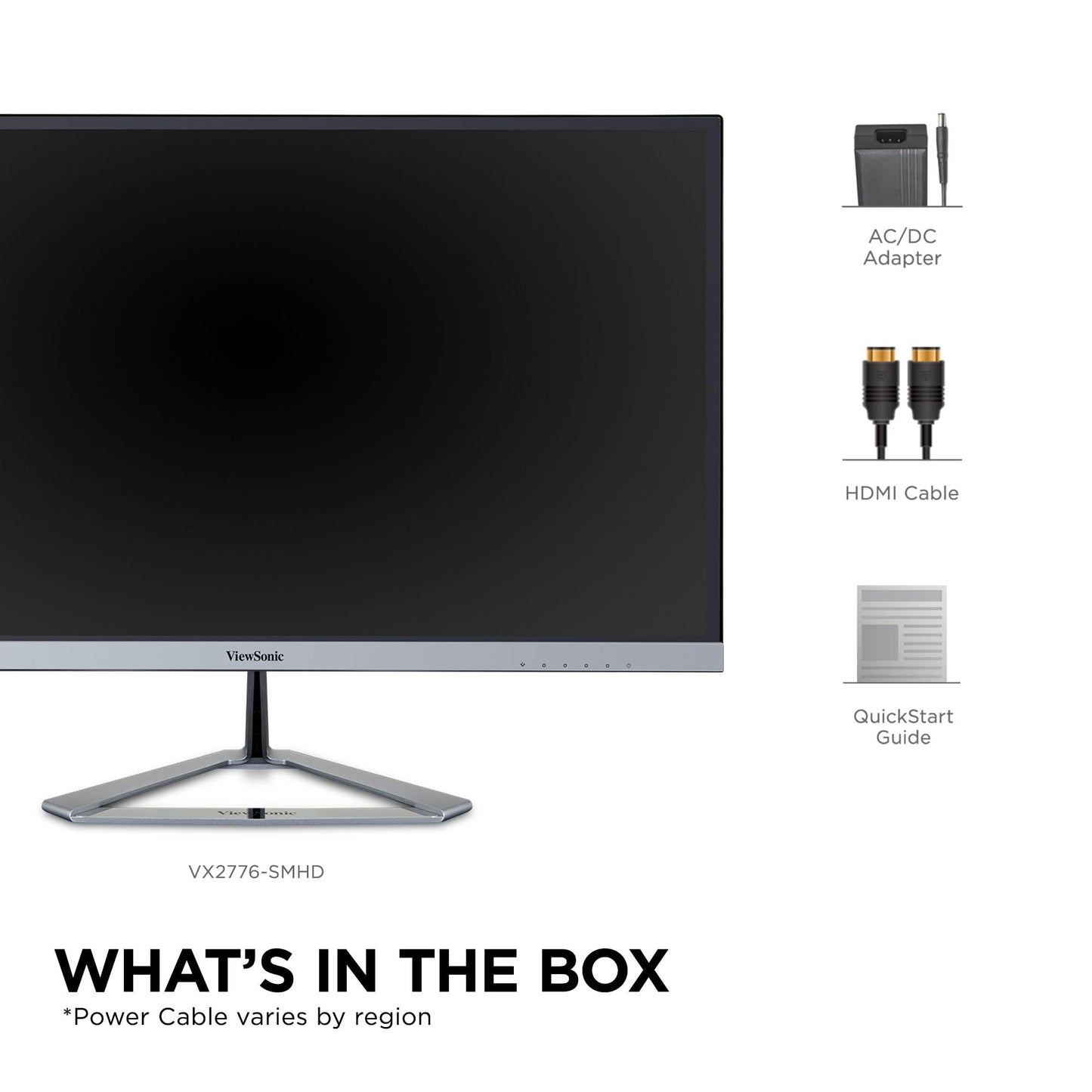 ViewSonic VX2276-SMHD 22 Inch 1080p Widescreen IPS Monitor with Ultra-Thin Beze