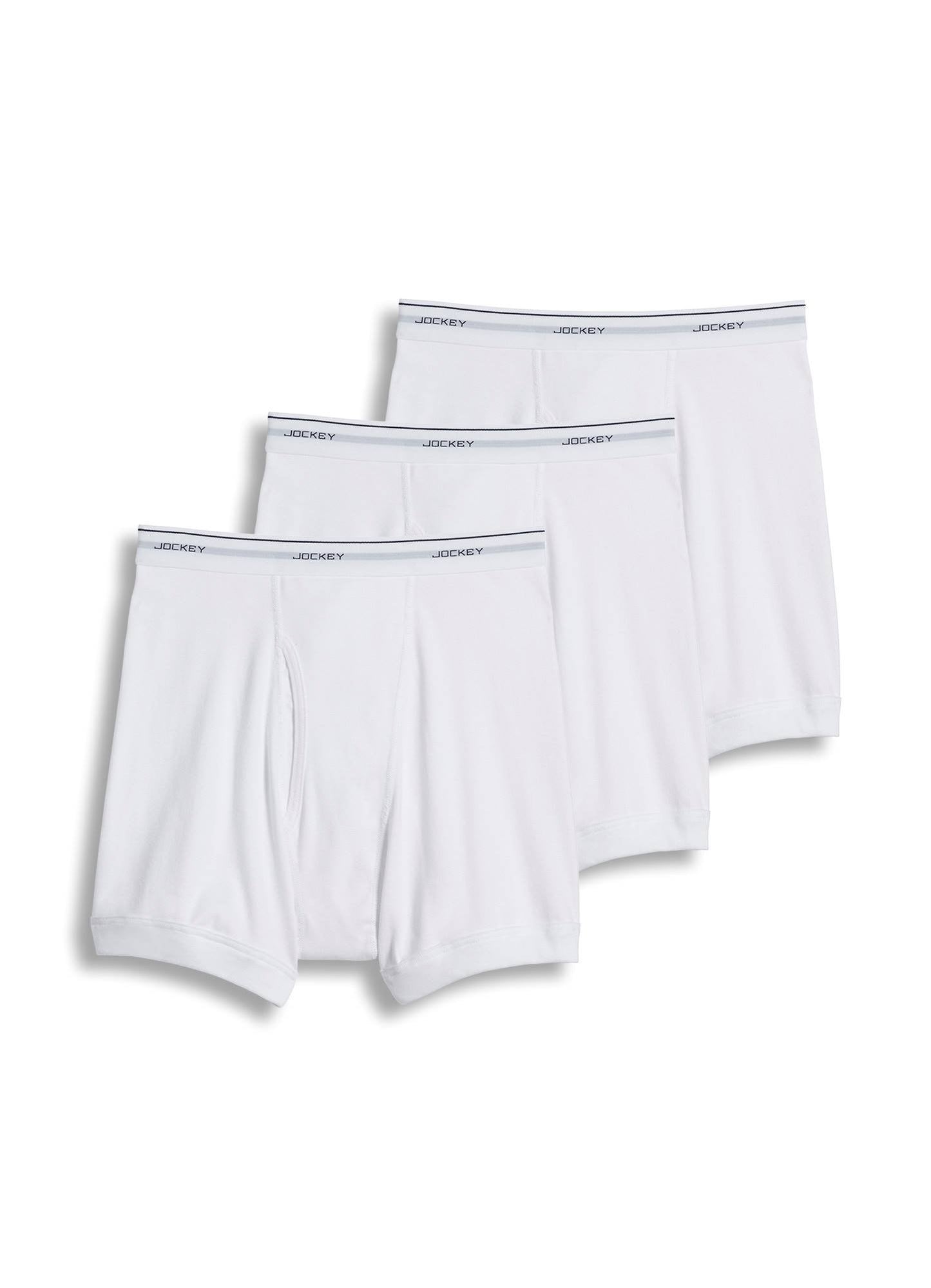 Jockey Men's Underwear Classic 5" Boxer Brief - 3 Pack