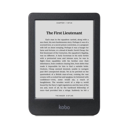 Kobo Clara BW | eReader | 6” Glare-Free Touchscreen with ComfortLight PRO