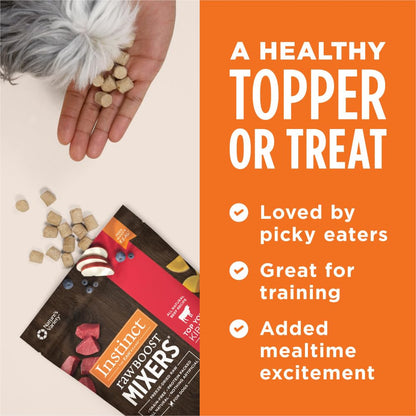 Instinct Raw Boost Mixers Freeze Dried Raw Dog Food Topper, Grain Free (Pack of 6)