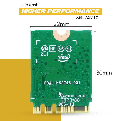 HighZer0 Electronics WiFi Card | M.2 WiFi Card for PC | No vPro | Supports Blue
