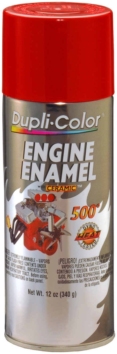 Dupli-Color Engine Enamel with Ceramic - 12 oz. Aerosol, (Case of 6)