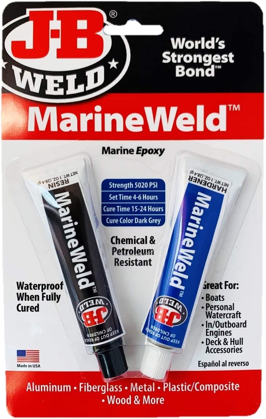 J-B Weld 8272 MarineWeld Marine Epoxy - 2 oz.