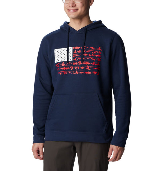 Columbia Men's Phg Game Flag Ii Hoodie