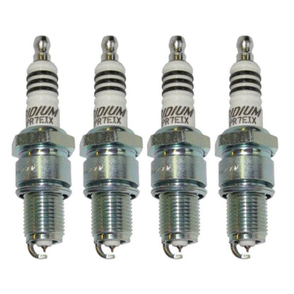 Set (4pcs) NGK Iridium IX Spark Plugs Stock 4055 Nickel Core Tip Taper Cut 0.032in BPR7EIX