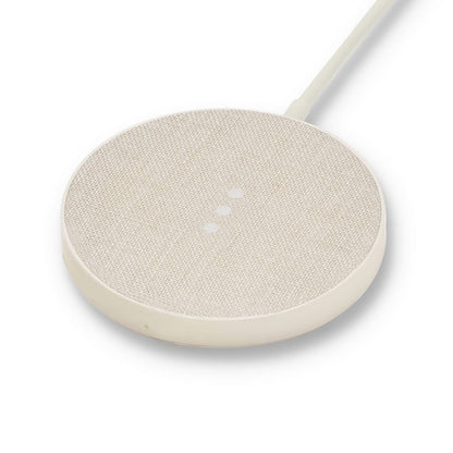 Courant MAG:1 Wireless Charging Station (Camel) - Qi-Certified - Compatible with MagSafe iPhone 13, 12, 11, X, SE, Galaxy S21, S20, Note, AirPods/Pro