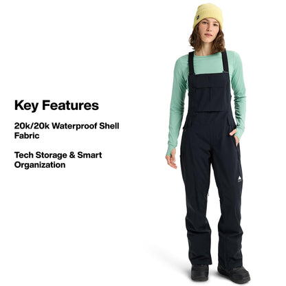 Burton Women's Reserve 2L Short Bib Pants