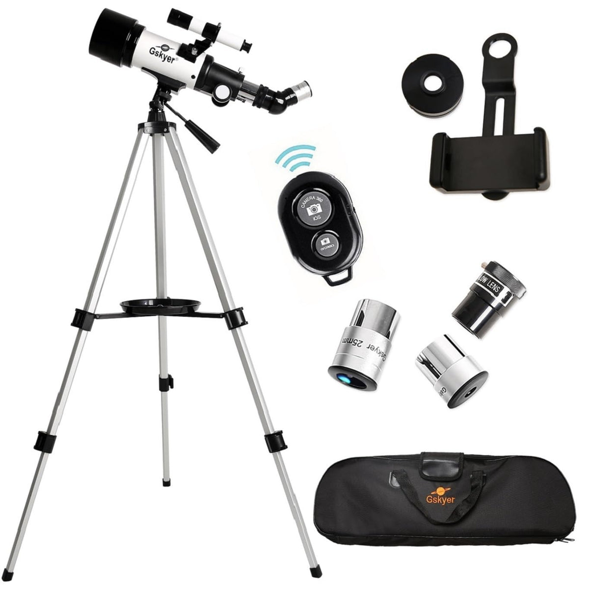 Astronomical Gskyer Refracting Telescope for Kids Beginners Adults